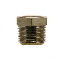 Nickel-plated brass reducer...